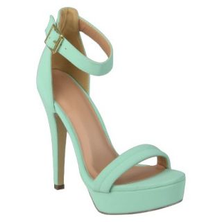 Womens Journee Collection Stilettos   Mint 7.5