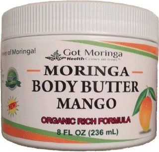 Got Moringa Body Butter Mango   Rich Organic Formula 8 oz  Beauty