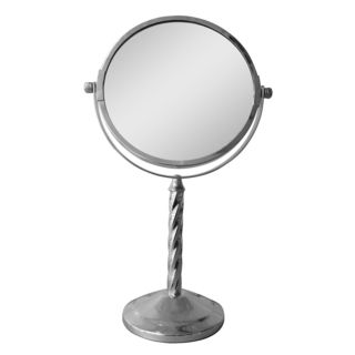 Free Standing 5x Magnifying Makeup Mirror