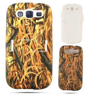 Cell Armor I747 PC JELLY 03 WFL032 Samsung Galaxy S III I747 Hybrid Fit On Case   Retail Packaging   Hunter Series with New Shedder Grass Cell Phones & Accessories