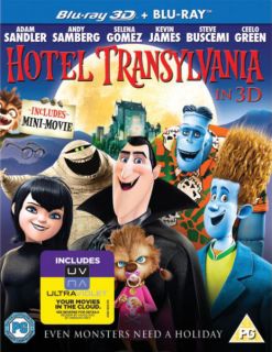 Hotel Transylvania 3D (Includes UltraViolet Copy)
					Blu ray  TheHut