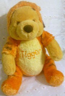 Disney Winnie the Pooh, Pooh As Tigger, Pooh in Tigger Costume 12" Doll Toy Toys & Games