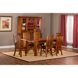 Hillsdale Outback 7 piece Table With Leaf Dining Set Brown Size 7 Piece Sets