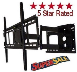 3 Way Articulating Full Motion Tilt Swivel Wall Mount for Sony KDL 46HX750 LED HDTV ~ Game Room Living Room Kitchen Weight Room Den Outside ~ Easy to Insall Electronics
