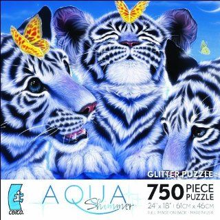 ceaco AQUA Shimmer Curiosity 750 Piece Glitters Puzzle Toys & Games