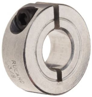 Ruland CL 28 A One Piece Clamping Shaft Collar, Aluminum, 1.750" Bore, 2 3/4" OD, 11/16" Width Clamp On Shaft Collars