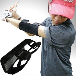 Andux Golf Swing Training Straight Practice Golf Elbow Brace Corrector Support Arc Zj 01  Golf Swing Trainers  Sports & Outdoors