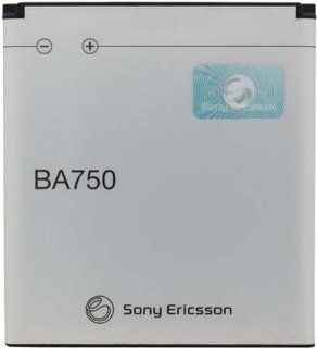 Sony Ericsson BA750 Battery for Xperia Arc S   Original OEM   Non Retail Packaging   White Cell Phones & Accessories