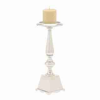 Aluminium Candle Holder With Rectangular Base