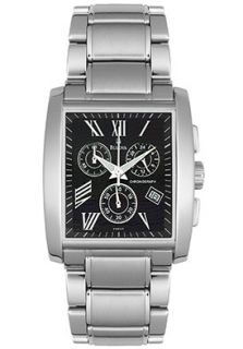 Bulova 96G45  Watches,Mens  Chronograph Stainless Steel, Casual Bulova Quartz Watches