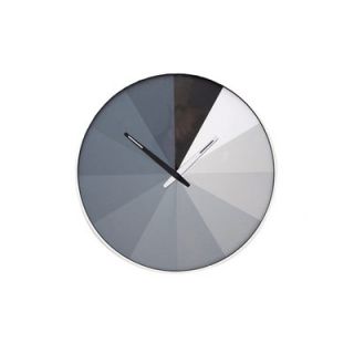 Kikkerland 14.17 Ultra Flat Wall Clock CL23 / CL23 MU Color Grayscale
