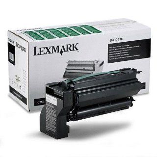 Lexmark 15G041K Black Laser Toner Cartridge, Works for C762n, Optra C752, Optra C752dn, Optra C752dtn Electronics