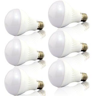 E27 220V Globe LED Light Bulb, 6000K, Cool White, 6pcs*12W   Led Household Light Bulbs  