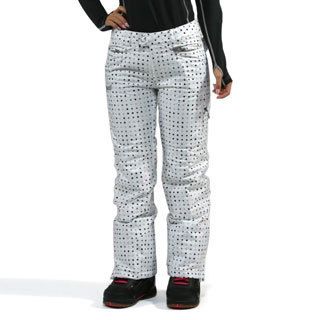 Marker Marker Womens Morning Star White Insulated Snowboard Pants White Size M (8  10)
