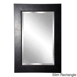 American Made Rayne Black Superior Beveled Wall Mirror