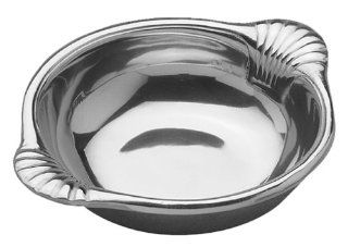 Wilton Armetale Scallop Handled Bowl, Medium, Round, 12 1/4 Inch by 9 3/4 inch Kitchen & Dining