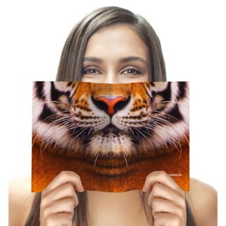 Animal Face Notebook   Tiger      Gifts