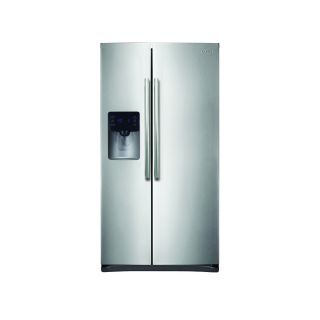 Samsung 24.5 cu ft Side by Side Refrigerator with Single Ice Maker (Stainless Steel) ENERGY STAR