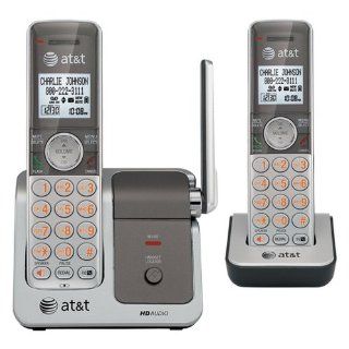AT&T CL81201 DECT 6.0 Cordless Phone, Silver/Gray, 2 Handsets Electronics