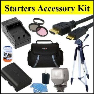 Starters Accessory Kit For Sony HDR PJ710V HDR PJ760V HDR CX760V Handycam Camcorder   Includes Filter Kit + Replacement NP FV70 Battery + Battery Charger + Video Light + Deluxe Case + 50" Tripod + Mini HDMI Cable & Much More  Digital Camera Acc