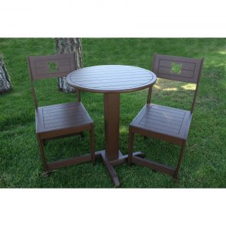 Cafe 24 inch Round Bistro Table And Chairs (set Of 3)