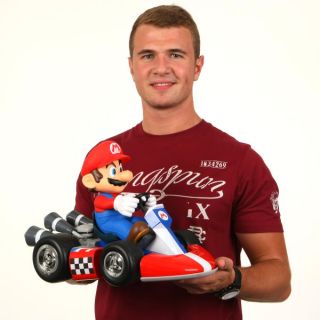Mario Kart Nintendo Wii Radio Control Kart   Mario (40cm)      Toys