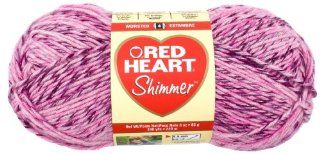 Red Heart E763.1944 Shimmer Yarn, Multi, Cherries Jubilee