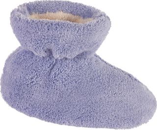 Acorn Spa Terry Bootie   Periwinkle Terry