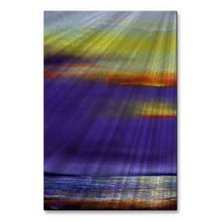 Toni Grote Ocean Shimmers Contemporary Metal Wall Art