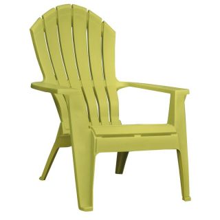 Adams Mfg Corp Green Resin Stackable Adirondack Chair