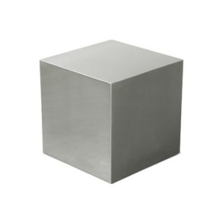 Gus Modern Stainless Steel Cube Stainless Cube