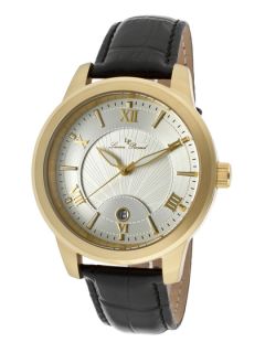 Mens Pizzo Gold & Black Watch by Lucien Piccard Watches