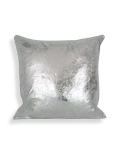Crackle Metallic Pillow by THRO by Marlo Lorenz
