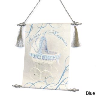 Canvas Scroll Showers Of Happiness Keepsake Wall Hanging