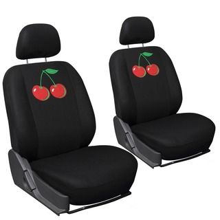 Oxgord Wild Red Cherry 6 piece Seat Cover Set