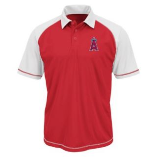 MLB Mens Los Angeles Angels Synthetic Polo T Sh