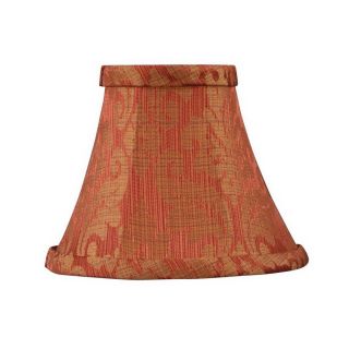 Livex Lighting 4 in x 5 in Coral/Gold Chandelier Lamp Shade
