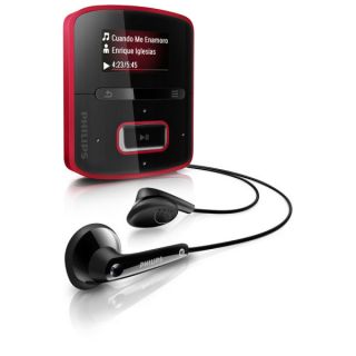 Philips GoGEAR Raga  Player   Red      Electronics