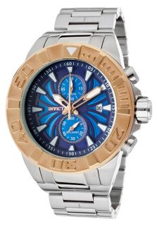 Invicta 12305  Watches,Mens Pro Diver Chronograph Blue Dial Stainless Steel, Chronograph Invicta Quartz Watches