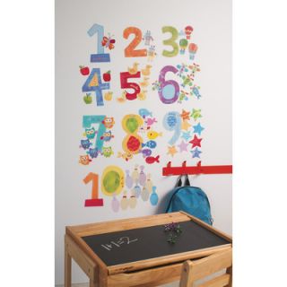 Wallies Peel & Stick Counting Numbers 13547