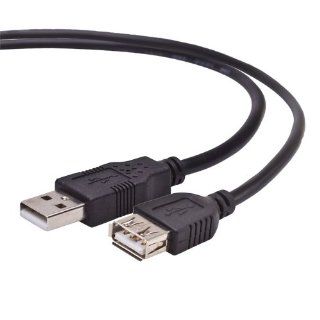 CE Compass 3 FT Black USB 2.0 Type A Female To A Male Extension Cable M/F Computers & Accessories