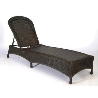 Classic Wicker Outdoor Chaise Lounge with Cushions   Frontgate, Patio Furniture  Home And Garden Products  Patio, Lawn & Garden