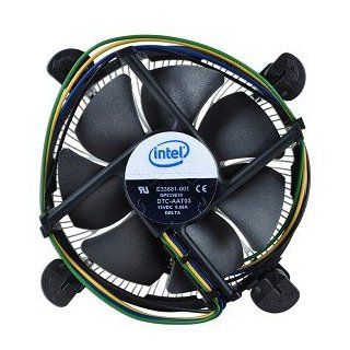 Intel E33681 001 Socket 775 Aluminum Heat Sink & 3.5" Fan w/4 Pin Connector up to Core 2 Duo 3.0GHz Computers & Accessories