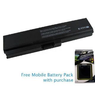 Toshiba Satellite L775 S7114 Battery 48Wh 4400mAh with free Mobile Battery Pack Computers & Accessories