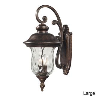 Lafayette Regal Bronze 1 light Outdoor Sconce