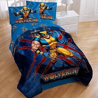 Wolverine Bedding Set Twin Xmen Comforter and Sheets   Pillowcase And Sheet Sets