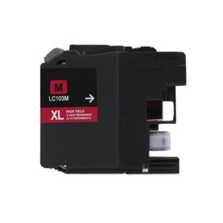 Brother Lc103 Magenta Compatible Ink Cartridge (remanufactured)