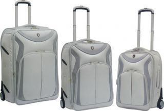TPRC Sleek Traveler 3 Piece Luggage Set