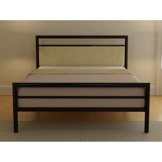 * Channing Upholstered Queen size Bed Beige Size Queen