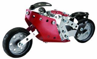 Erector 2 Model Set   Bike   110 + Pieces Toys & Games